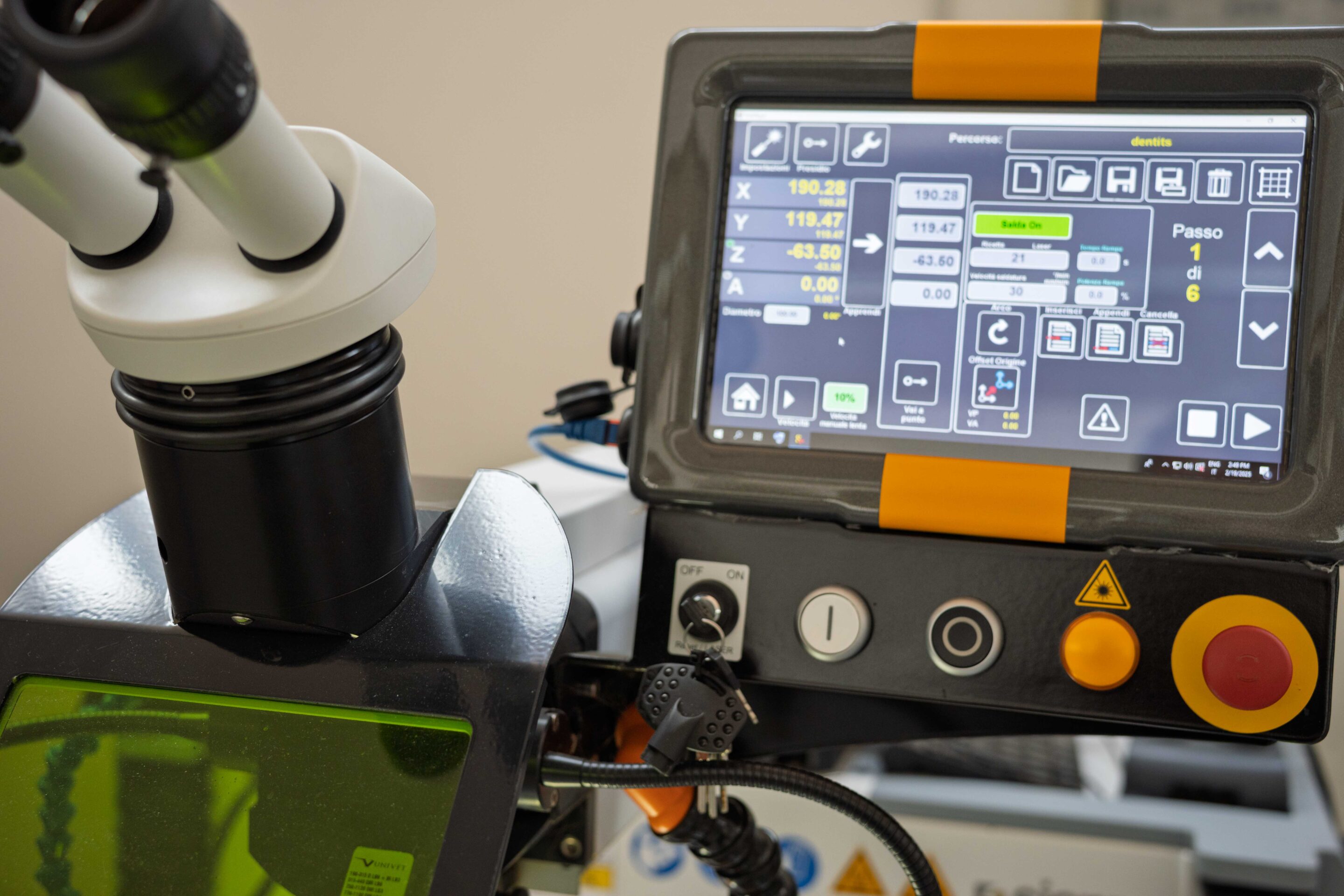 Microsaldatura NC Control