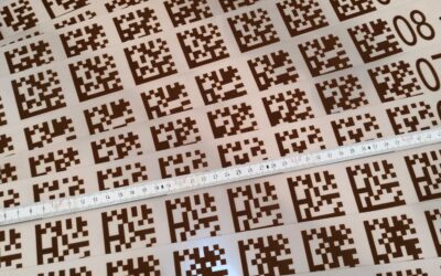 Targhe DataMatrix incise a laser: la soluzione che resiste a tutto